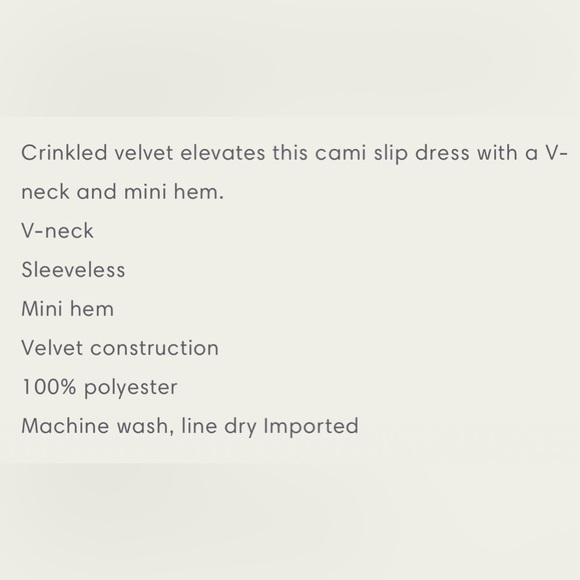 ELODIE NWOT CLAY VELVET MINI DRESS - Picture 9 of 9